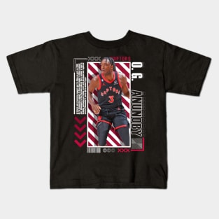 O.G. Anunoby Paper Poster Version 10 Kids T-Shirt